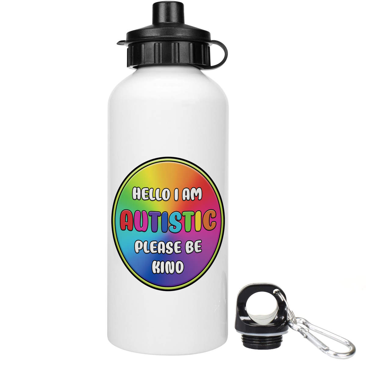 'Autism Greeting' Reusable Water Bottles (WT038630)