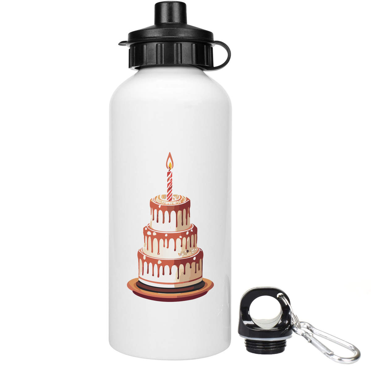 'Three Tier Birthday Cake ' Reusable Water Bottles (WT045224)