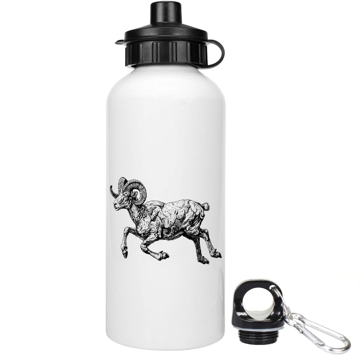 'Aries Ram Jumping' Reusable Water Bottles (WT047909)
