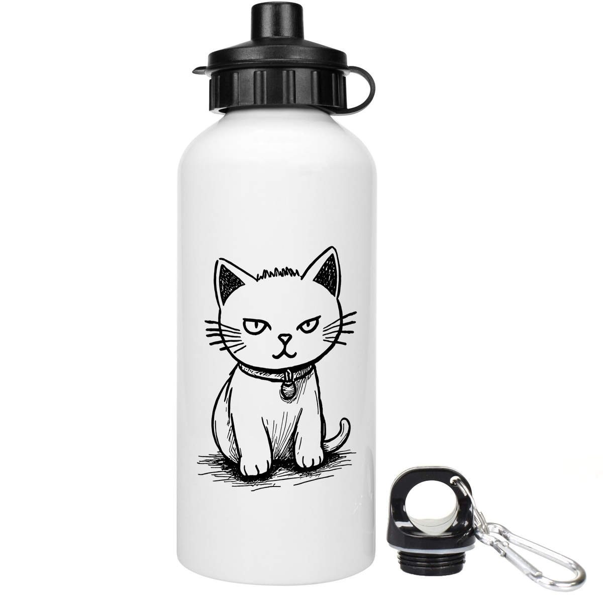 'Cunning Cat' Reusable Water Bottles (WT048148)