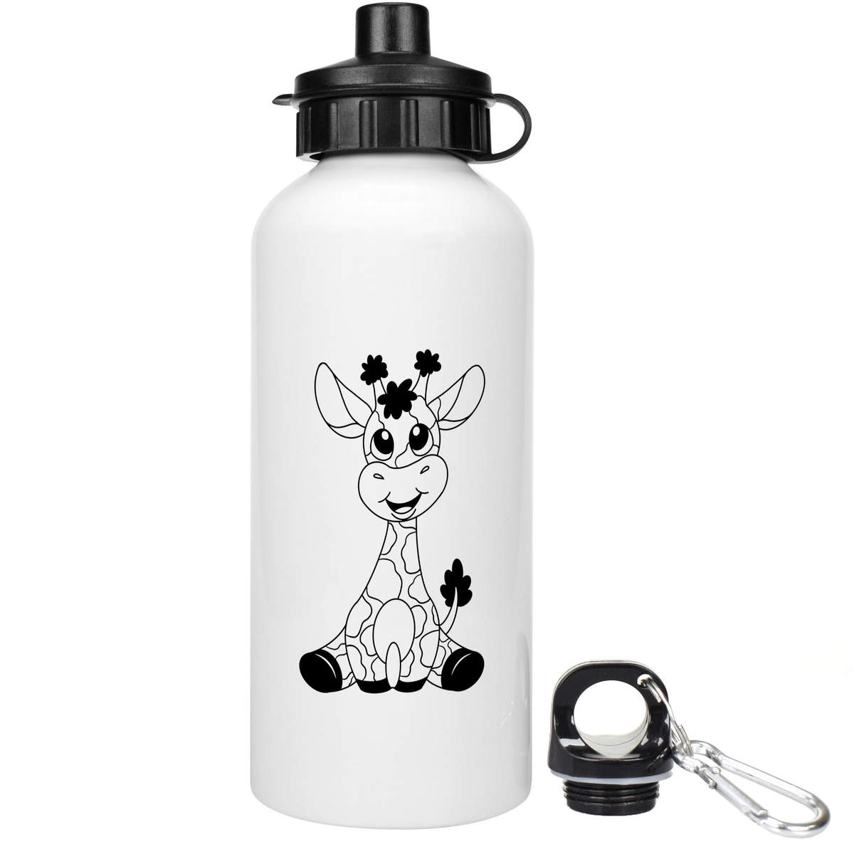 'Cute Baby Giraffe' Reusable Water Bottles (WT048315)