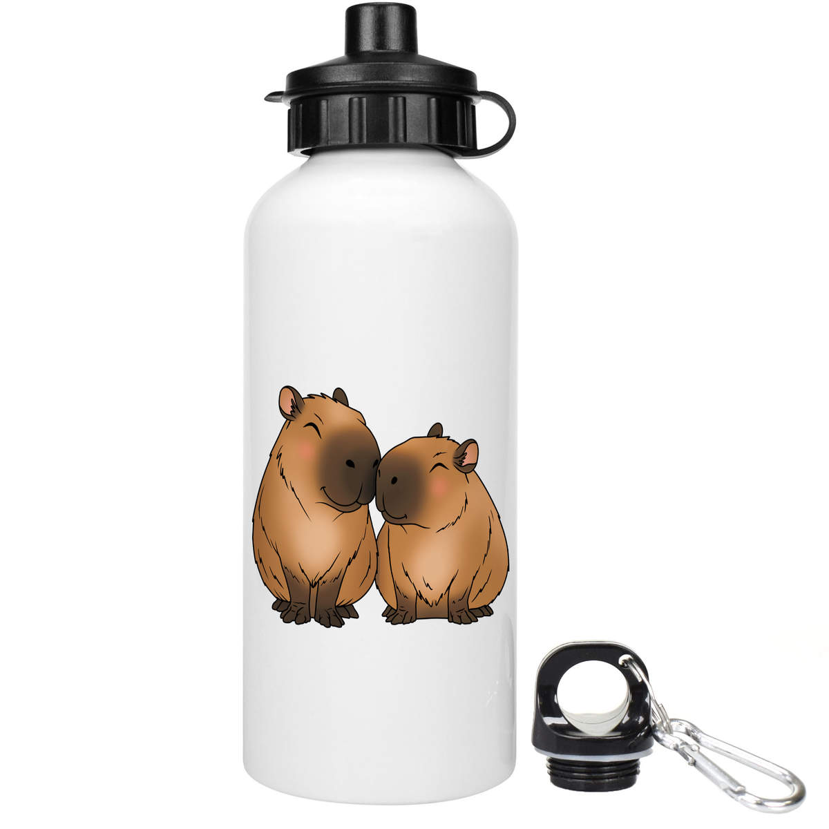 'Capybara Couple' Reusable Water Bottles (WT051486)