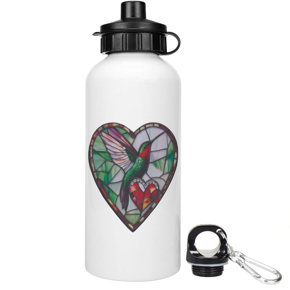 'Hummingbird with Heart' Reusable Water Bottles (WT051541)