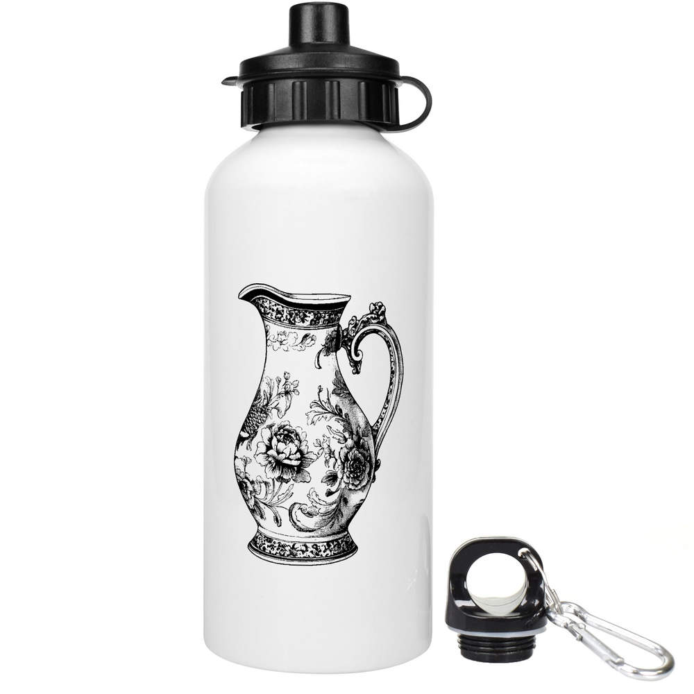 600ml 'Antique Milk Jug' Reusable Water / Drinks Bottle (WT00081422)