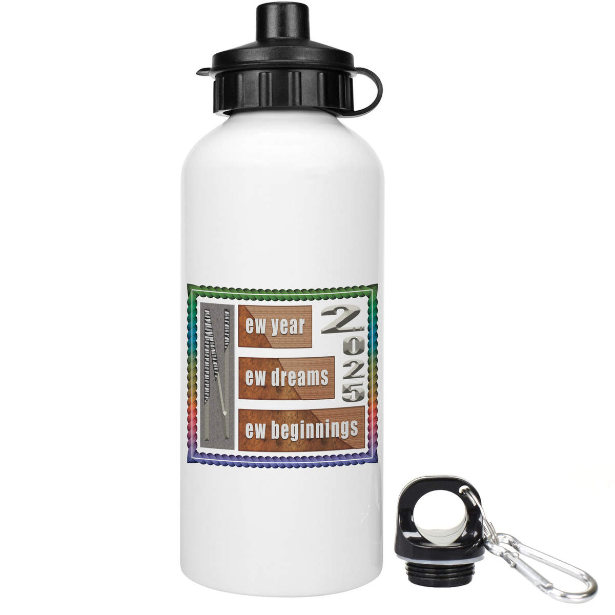 'Stepping into a Brighter Future' Reusable Water Bottles (WT052030)