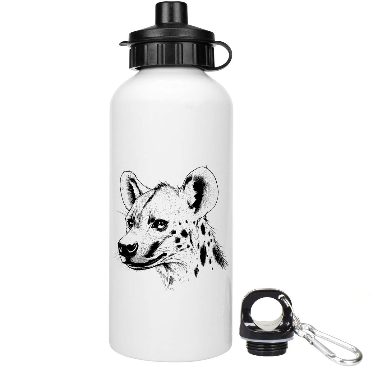 'Hyena Side View' Reusable Water Bottles (WT052047)