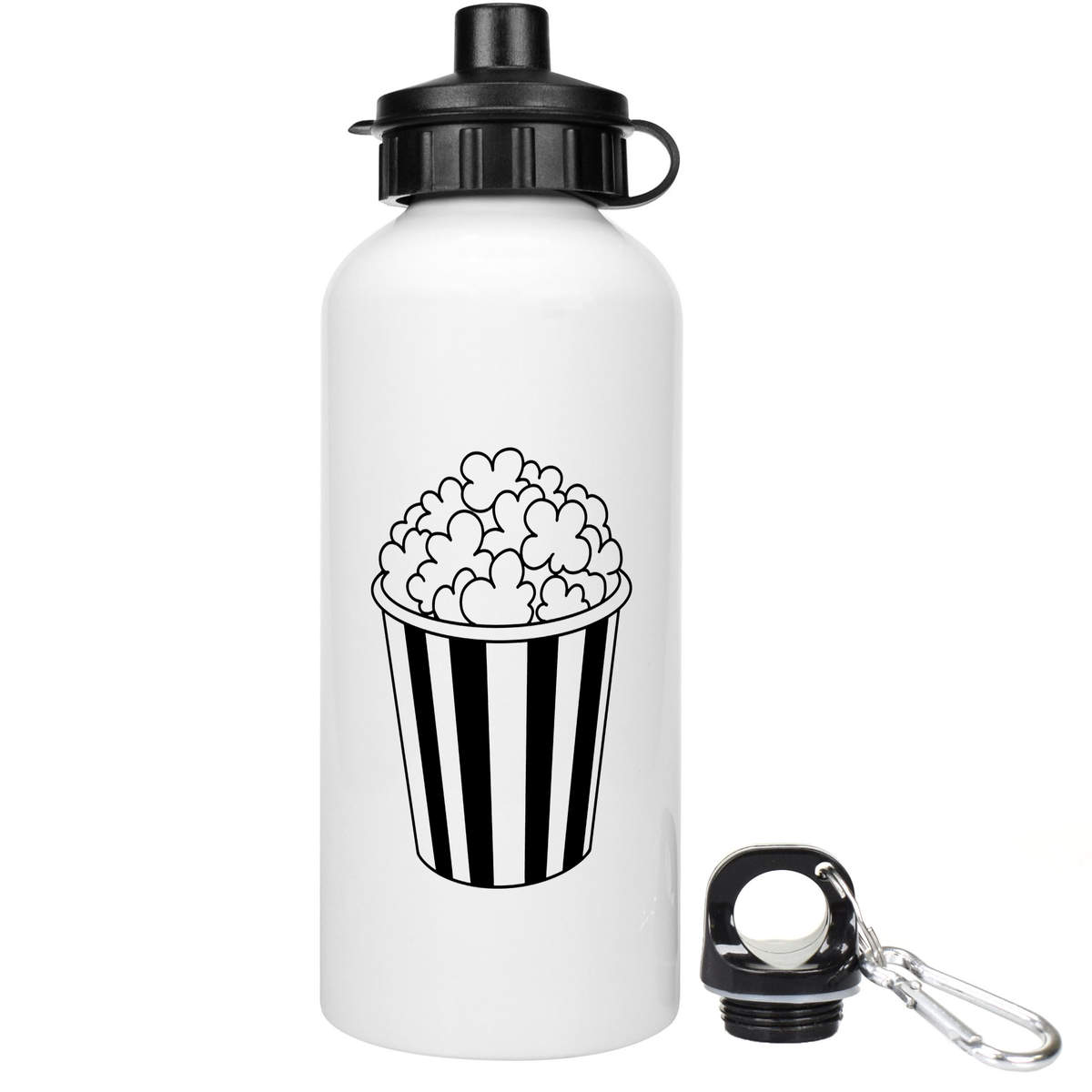 600ml 'Popcorn Bucket' Reusable Water / Drinks Bottle (WT00082680)