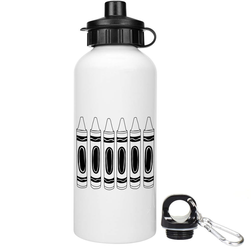 'Row of Crayons' Reusable Water Bottles (WT052674)