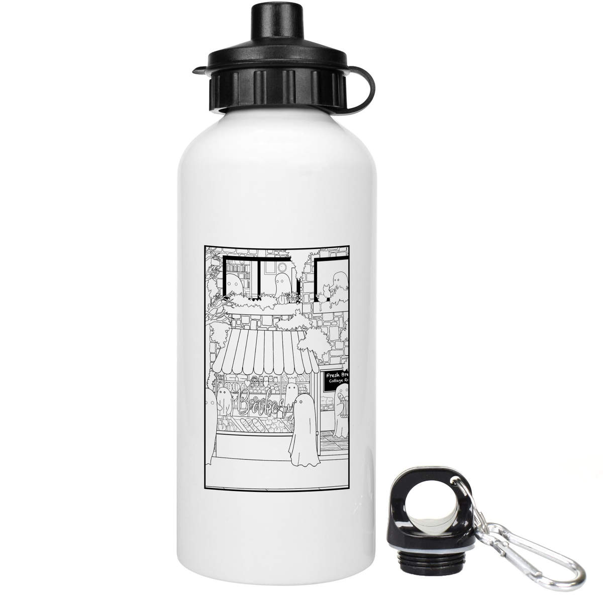 'Boo Bakery' Reusable Water Bottles (WT052868)