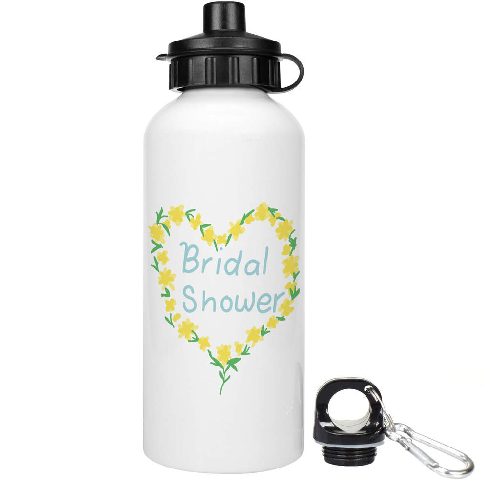 600ml 'Bridal Shower Party' Reusable Water / Drinks Bottle (WT00085606)