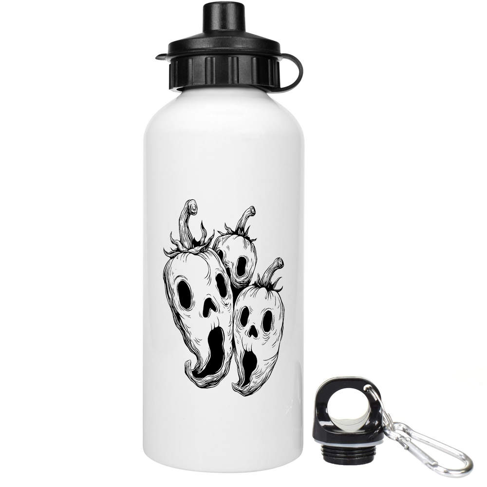 ' Spooky Ghost Peppers' Reusable Water Bottles (WT053835)