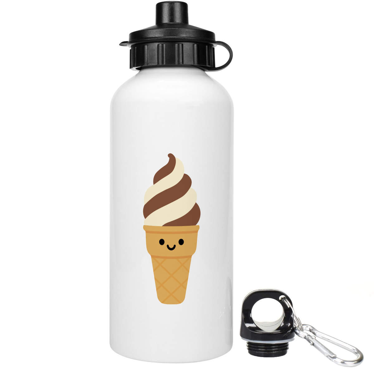 'Ice Cream Cone' Reusable Water Bottles (WT053984)