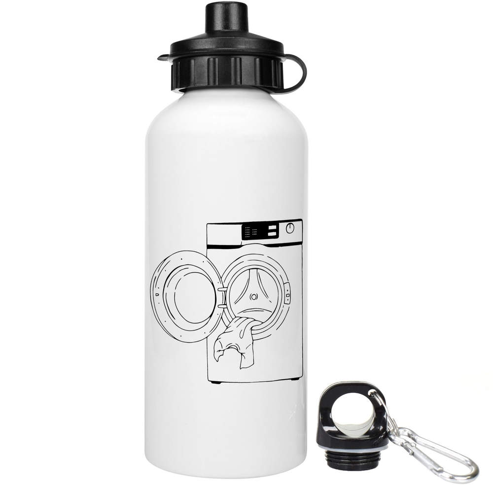 600ml 'Open Washing Machine' Reusable Water / Drinks Bottle (WT00086161)