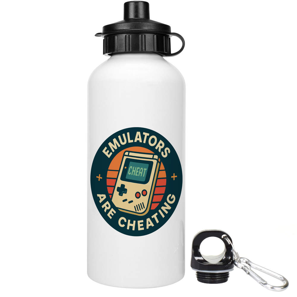 'Emulators Are Cheating' Reusable Water Bottles (WT054114)