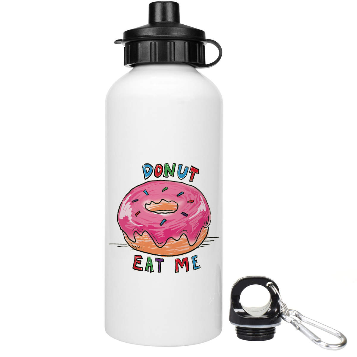 'Donut Eat Me' Reusable Water Bottles (WT054308)