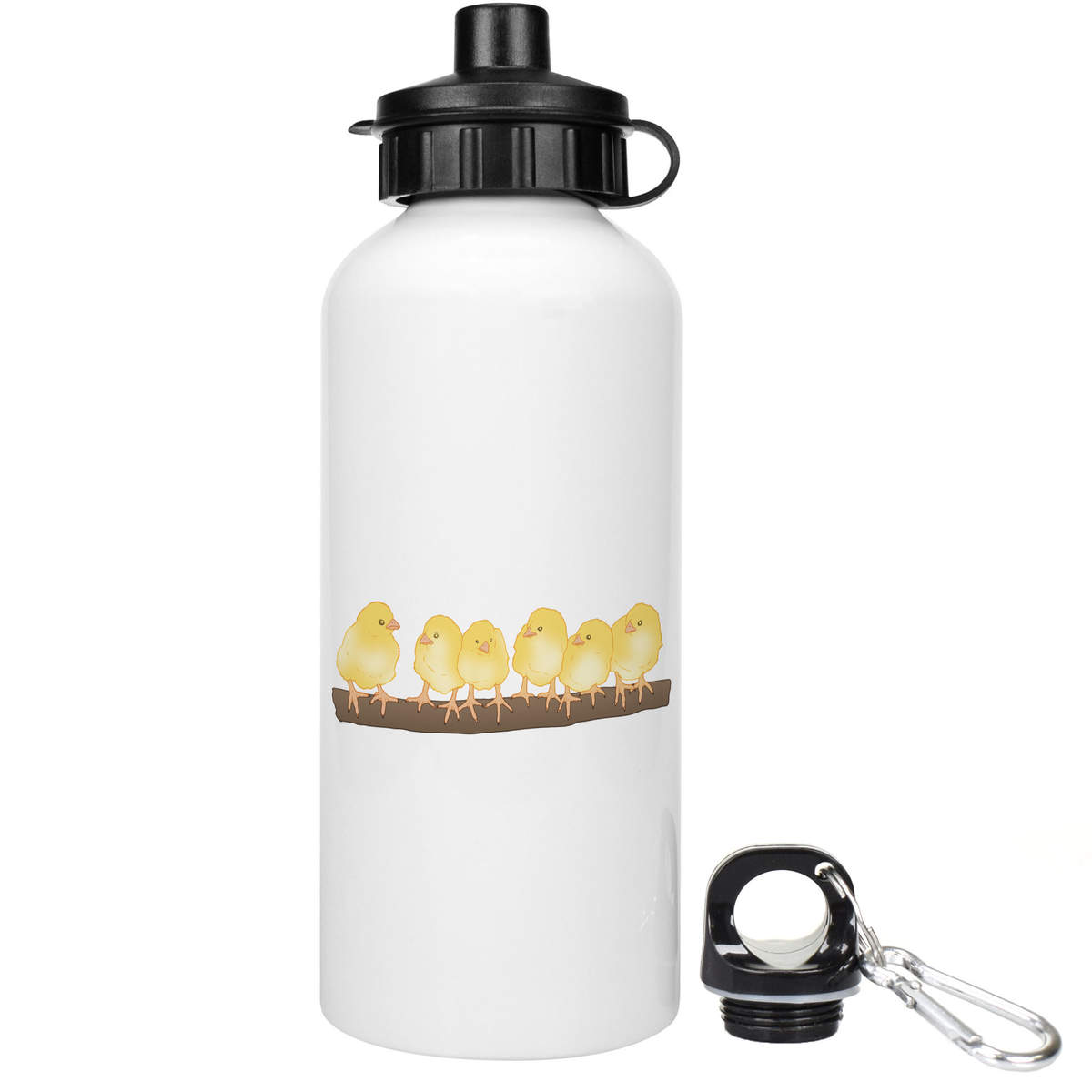 'Cute Chicks in a Row' Reusable Water Bottles (WT054623)