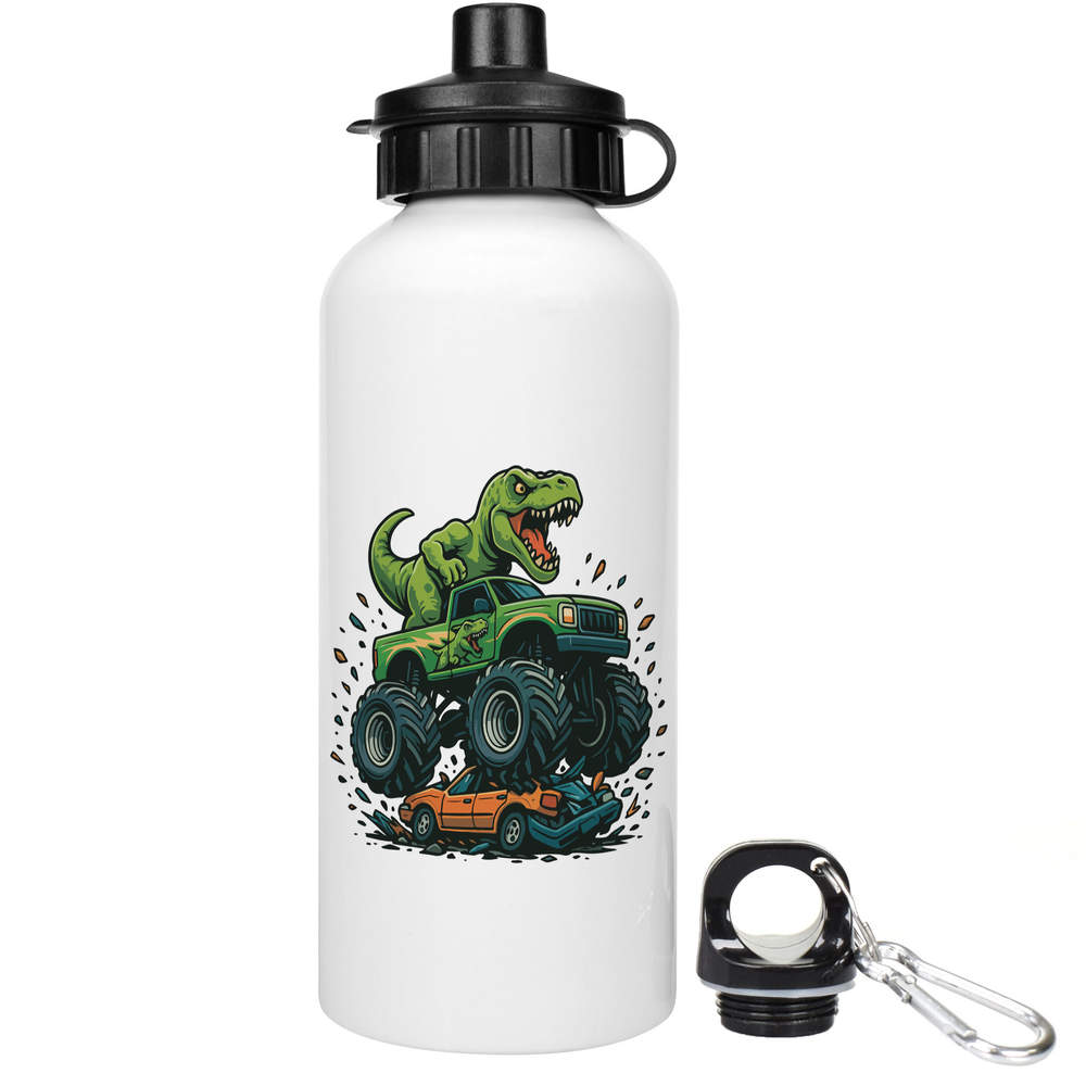 'Dinosaur Monster Truck Smash' Reusable Water Bottles (WT055265)
