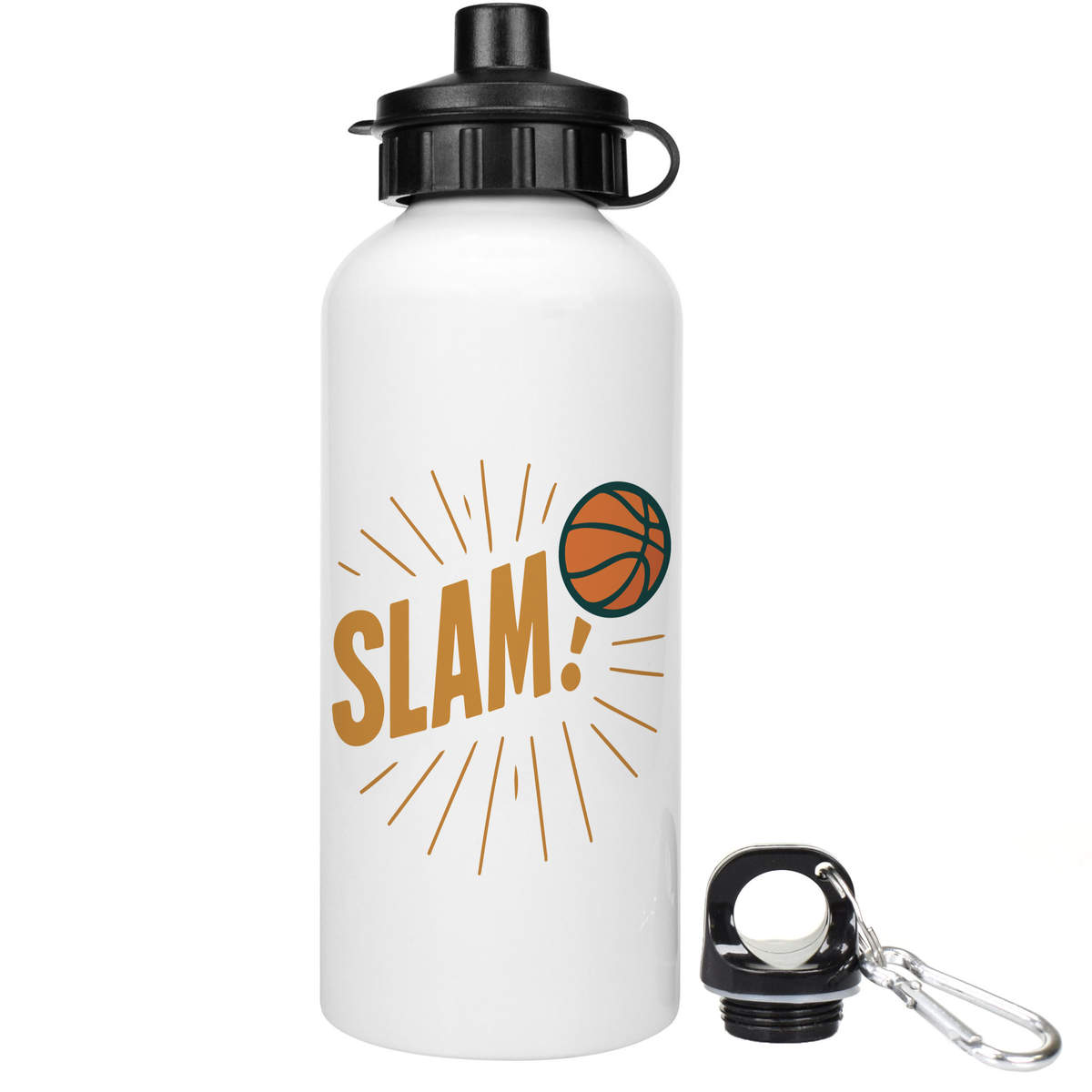 'Basketball Slam Design' Reusable Water Bottles (WT055383)