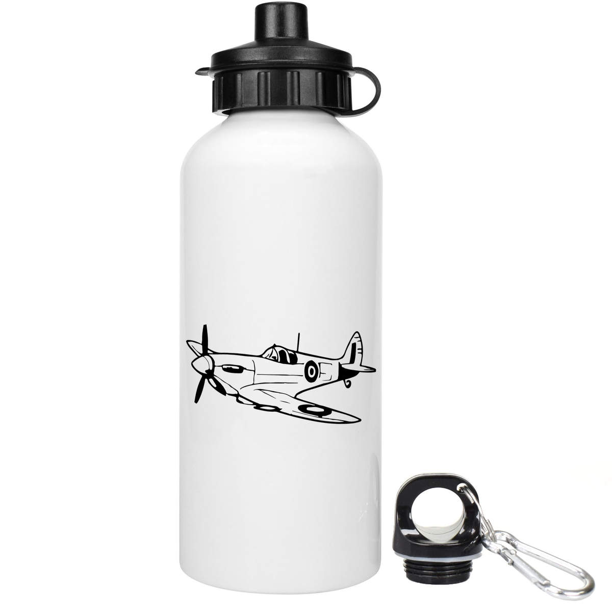 'Spitfire Plane' Reusable Water Bottles (WT055854)