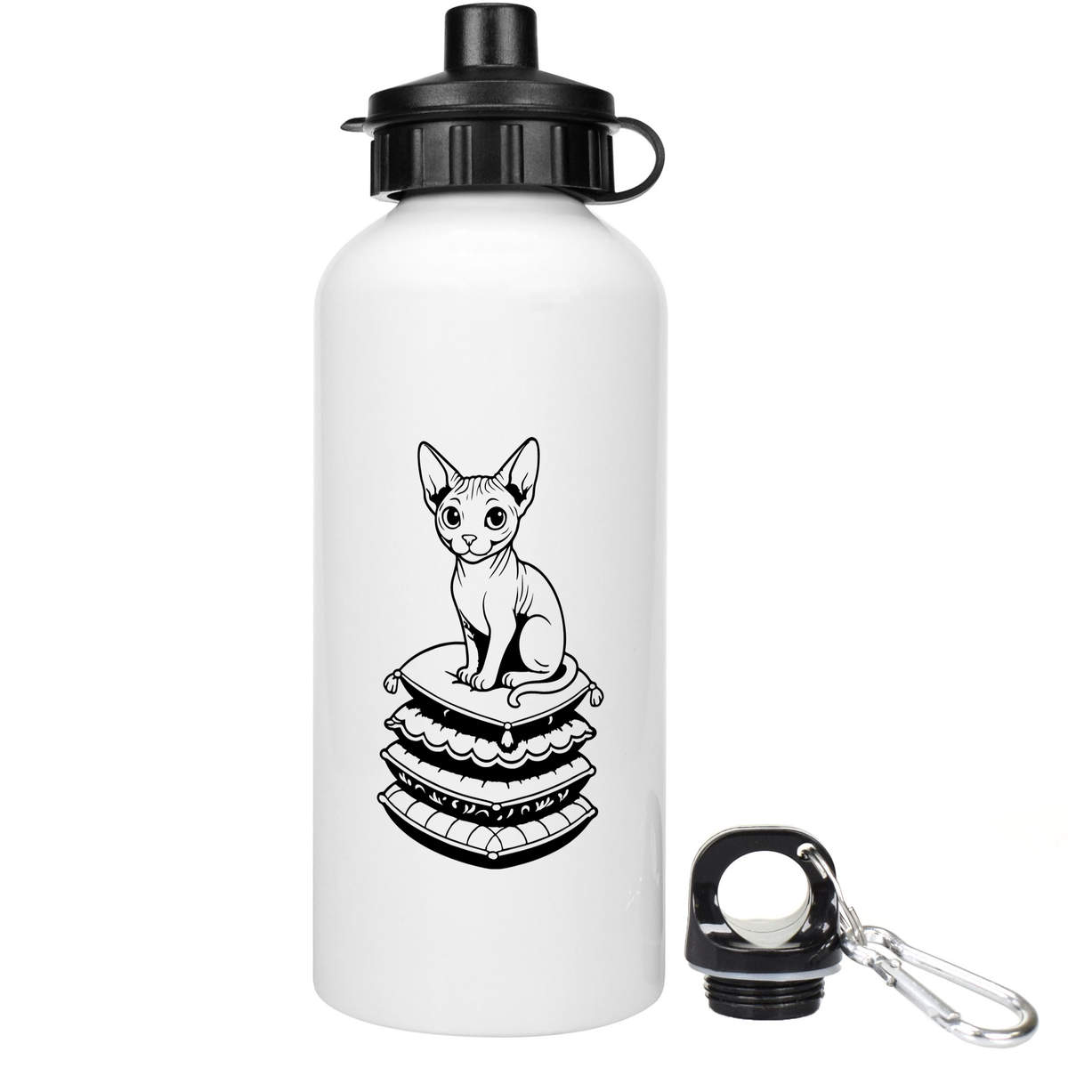 'Relaxed Sphinx Cat' Reusable Water Bottles (WT056713)
