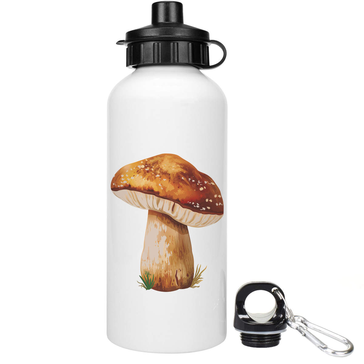 'Porcino Mushroom' Reusable Water Bottles (WT058823)
