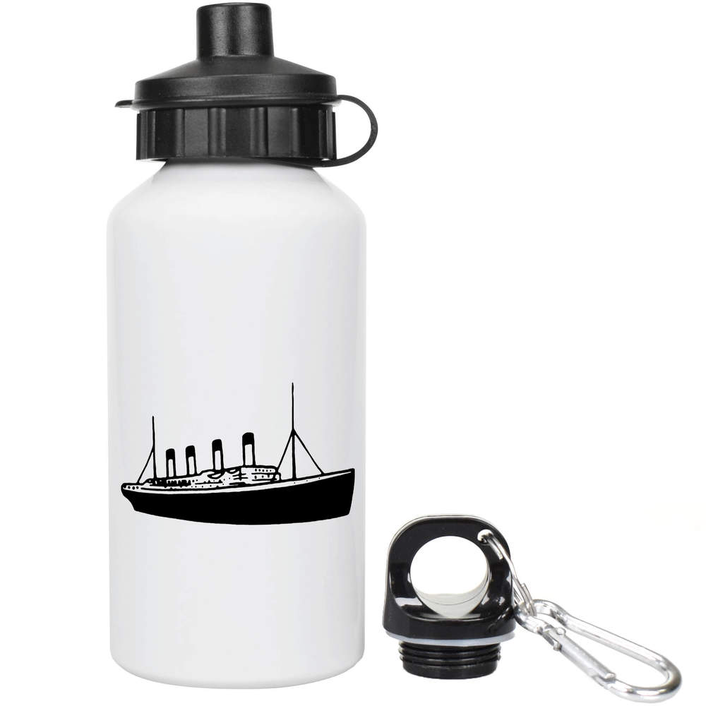 400ml 'Titanic Ship' Kids Reusable Water / Drinks Bottle (WT00022606)