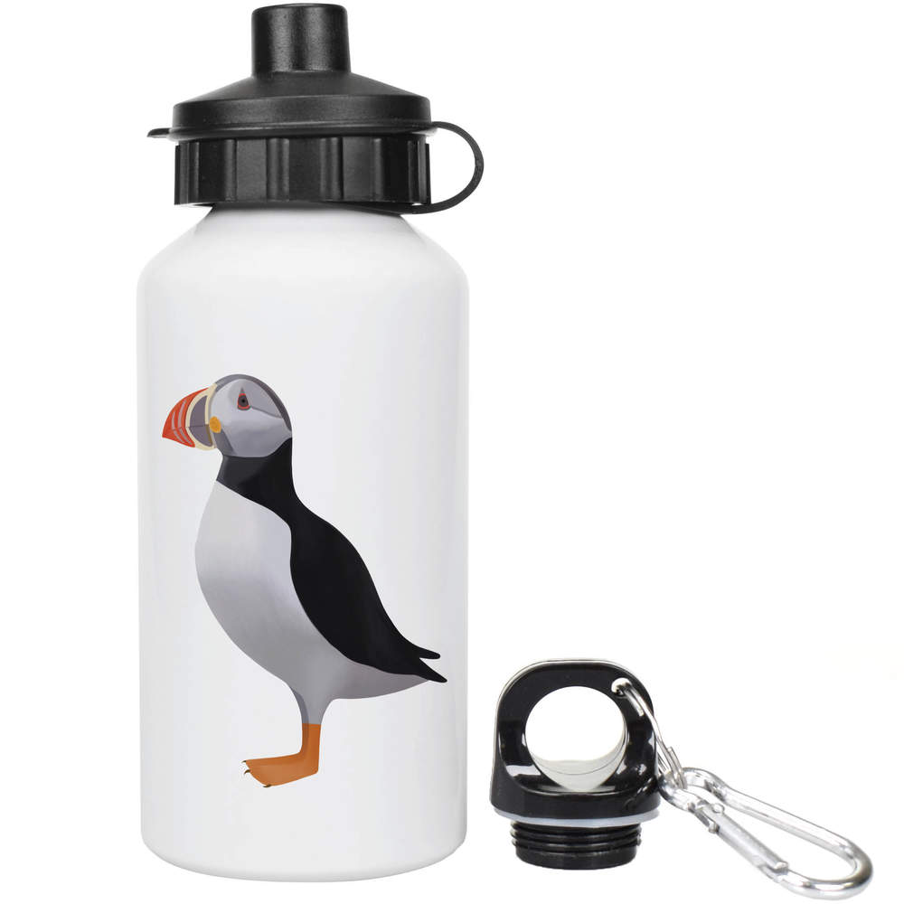400ml 'Puffin' Kids Reusable Water / Drinks Bottle (WT00031582)