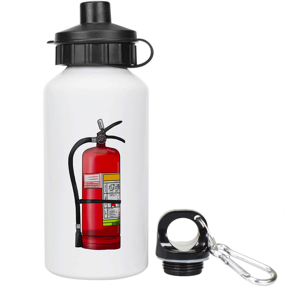 400ml 'Fire Extinguisher' Kids Reusable Water / Drinks Bottle (WT00057686)