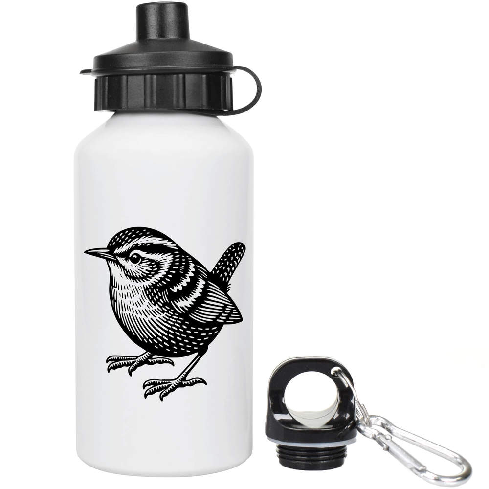 400ml 'Wren Bird' Kids Reusable Water / Drinks Bottle (WT00074204)
