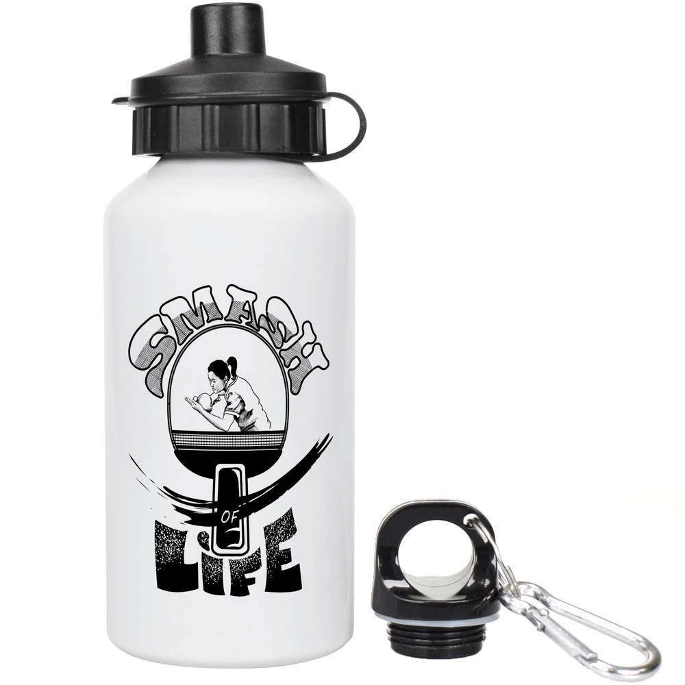 400ml 'Ping Pong Passion' Kids Reusable Water / Drinks Bottle (WT00083061)