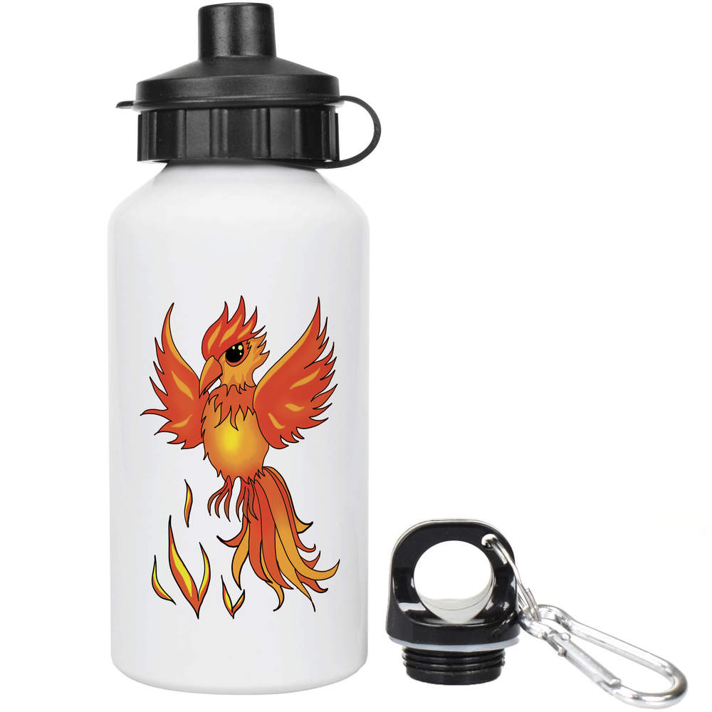 400ml 'Mythical Phoenix' Kids Reusable Water / Drinks Bottle (WT00085734)