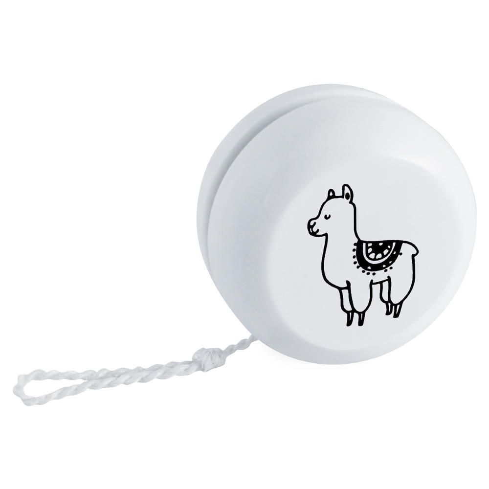 'Cute Llama' Retro Style Yo-Yo (YY00013355)