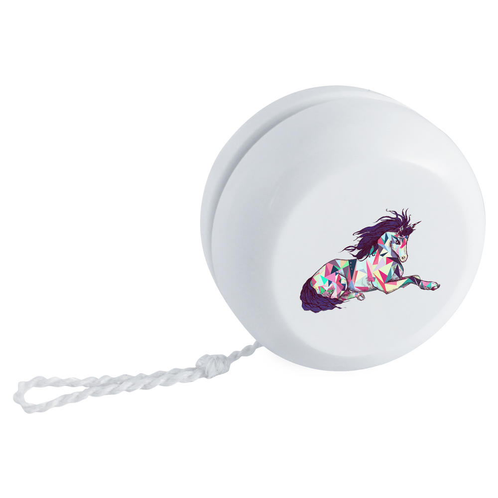 'Colourful Unicorn' Retro Style Yo-Yo (YY00017750)