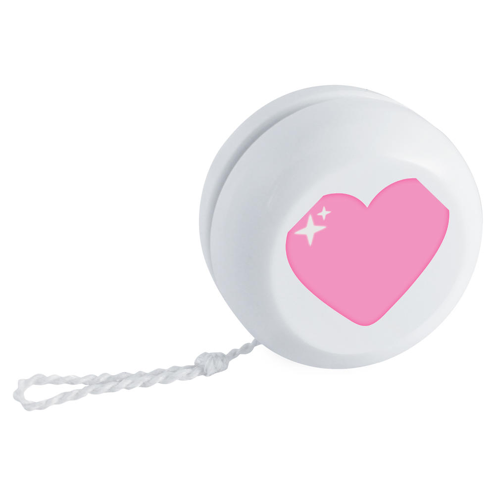 'Pink Heart' Retro Style Yo-Yo (YY00033024)