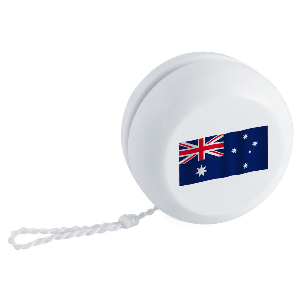 'Waving Australian Flag' Retro Style Yo-Yo (YY00033767)