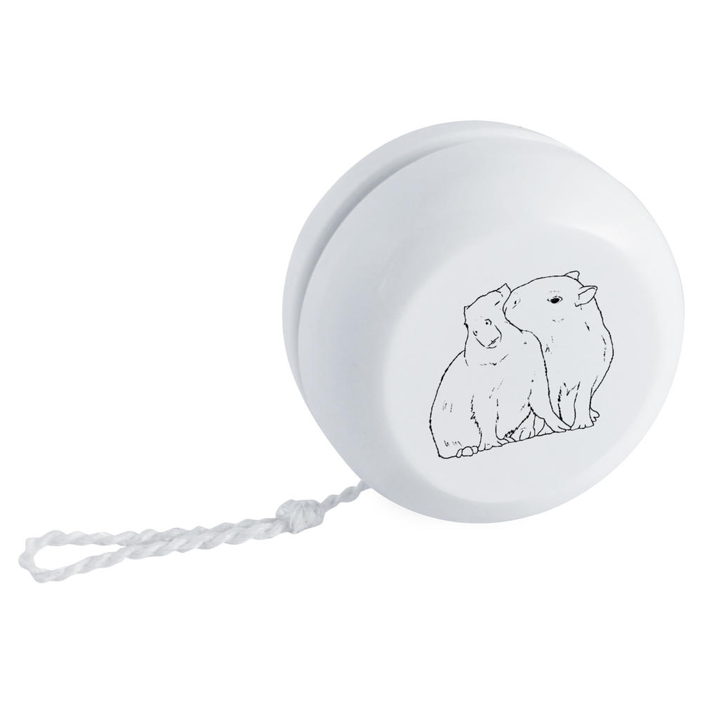 'Kissing Capybara' Retro Style Yo-Yo (YY00034472)