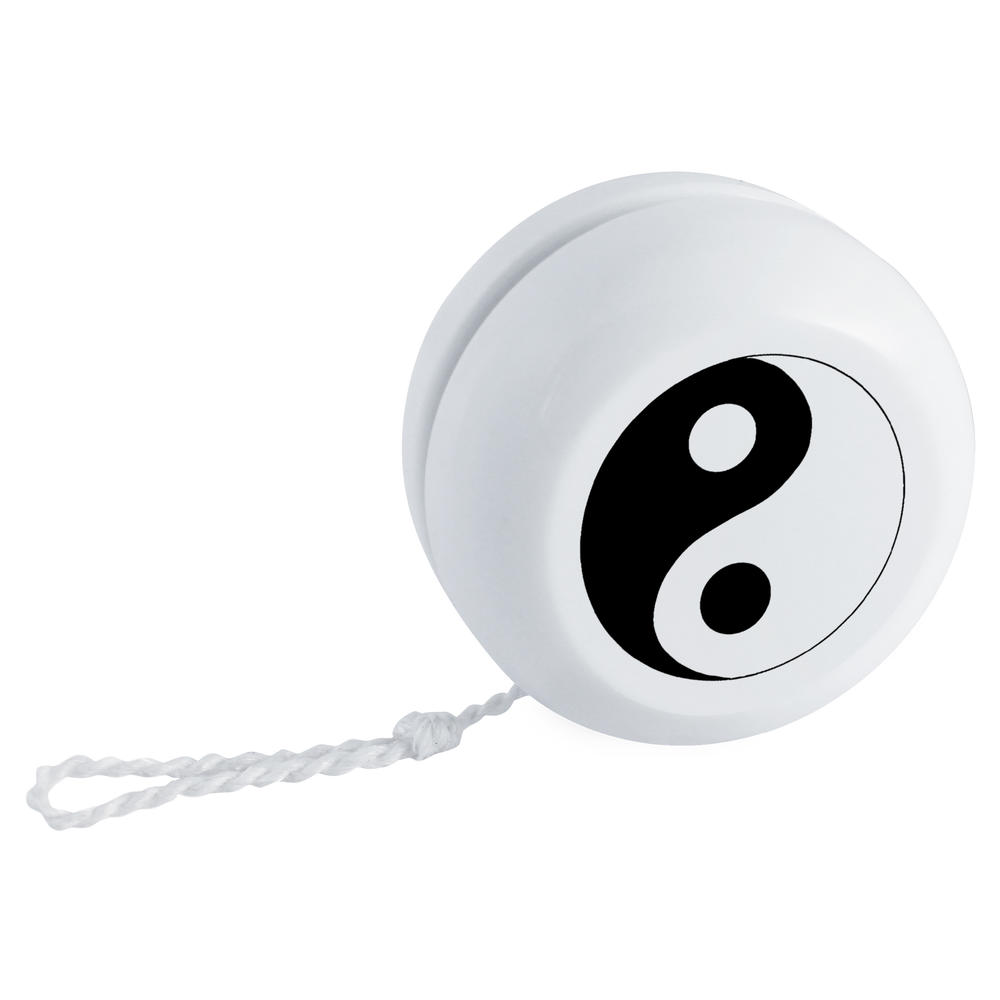 'Yin Yang' Retro Yo-Yo - 56mm - Classic Toy for Tricks, Practice and Gifts (YY00034537)