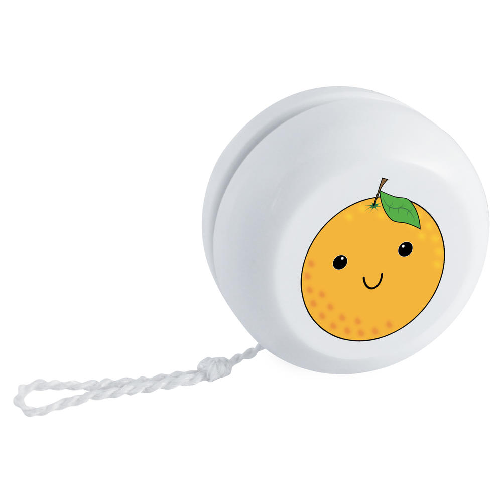 'Cute Orange Fruit Face' Retro Style Yo-Yo (YY00035002)