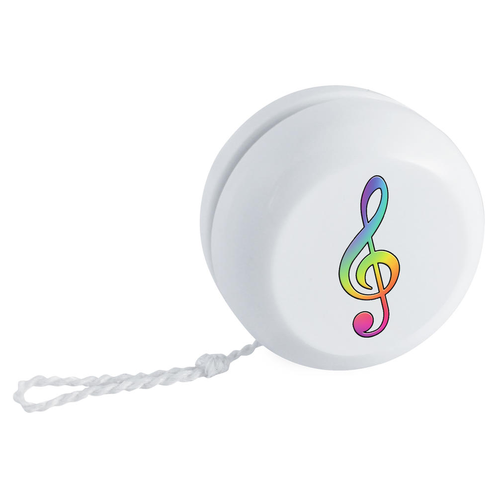 'Bright Treble Clef' Retro Style Yo-Yo (YY00036407)