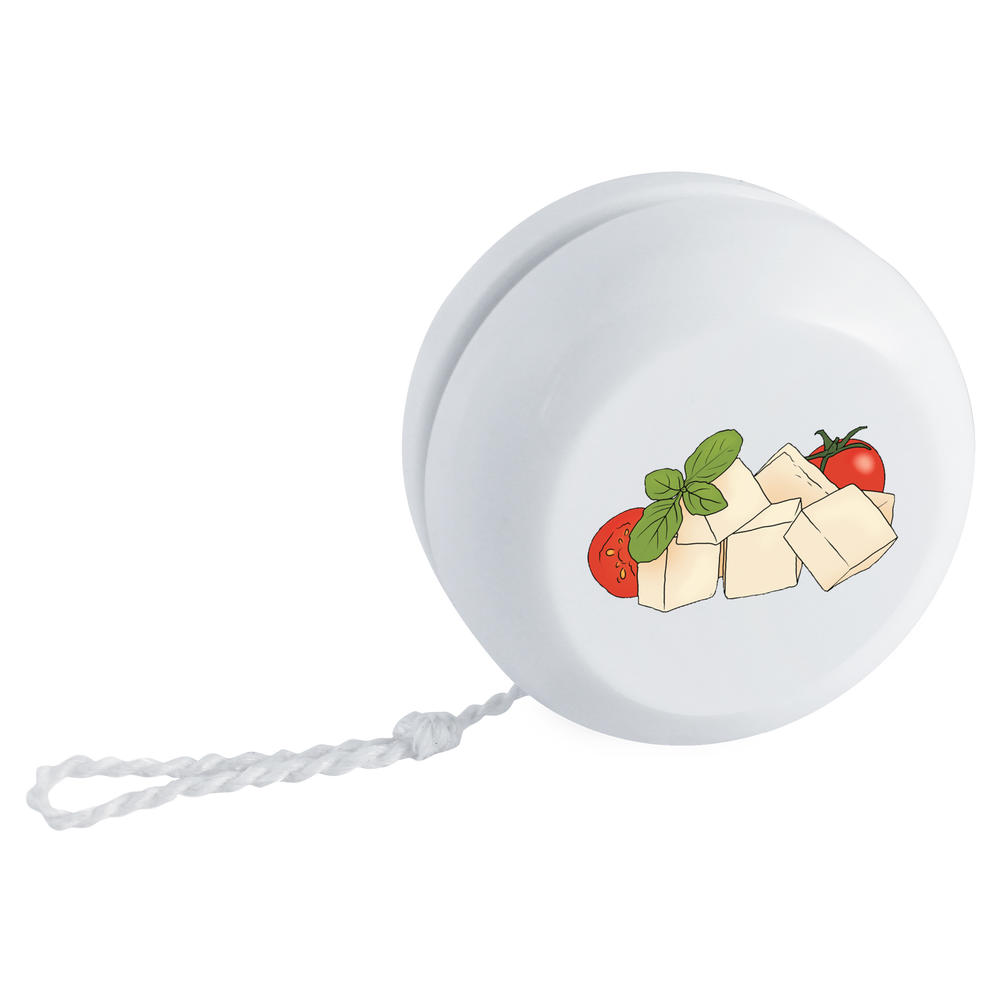 'Feta Cheese, Tomato & Basil' Retro Style Yo-Yo (YY00036544)