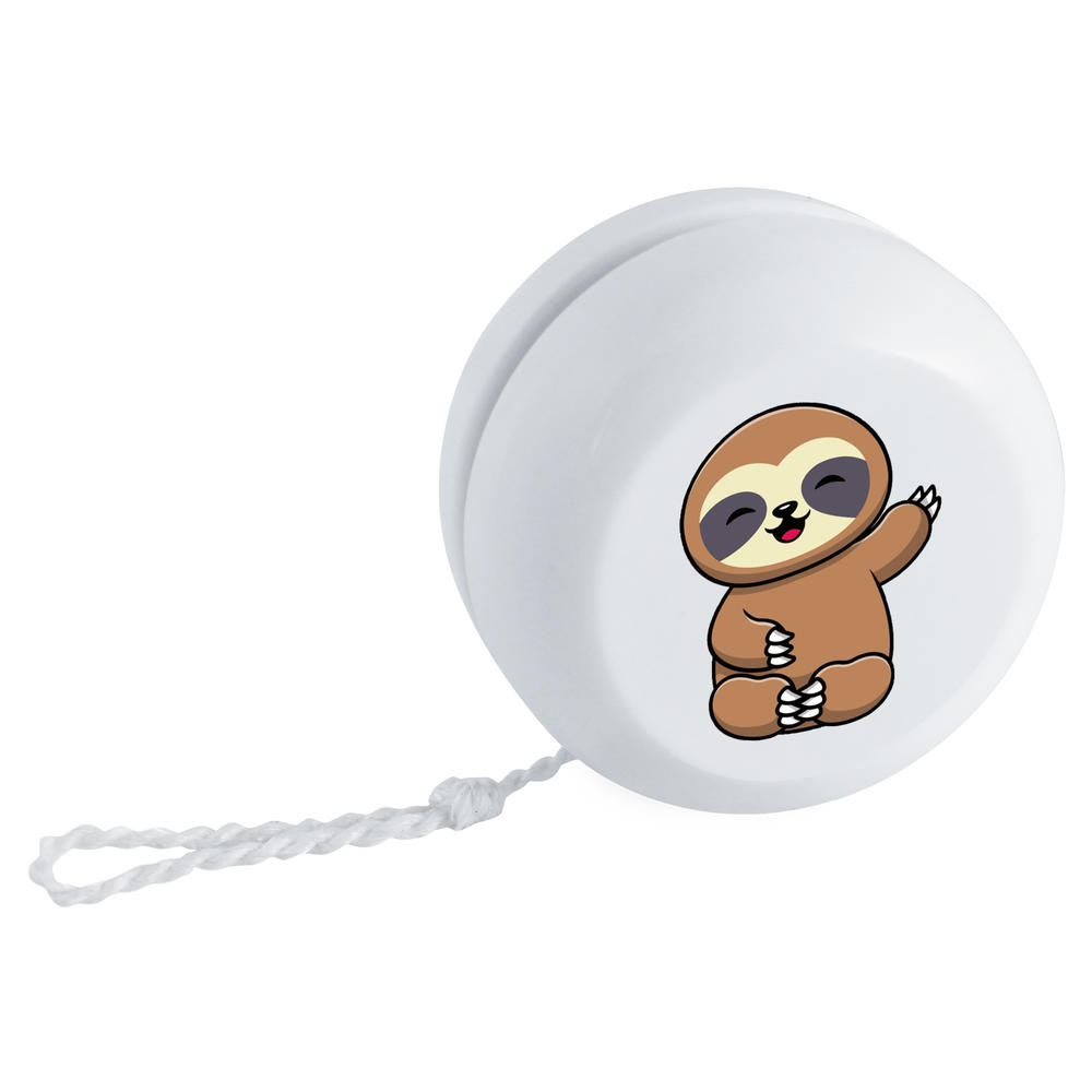 'Sloth Waving Hello' Retro Style Yo-Yo (YY00036942)