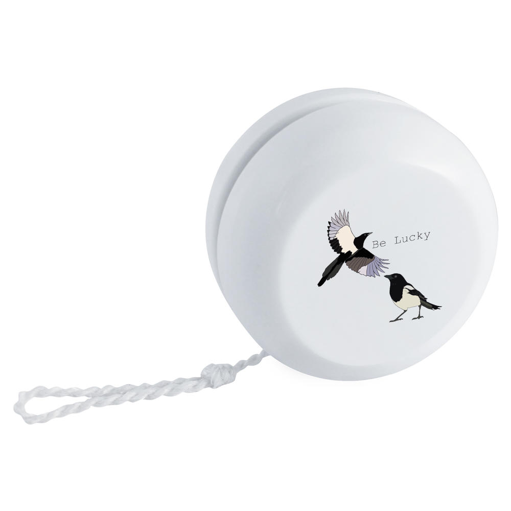 'Two Magpies Be Lucky ' Retro Style Yo-Yo (YY00041036)