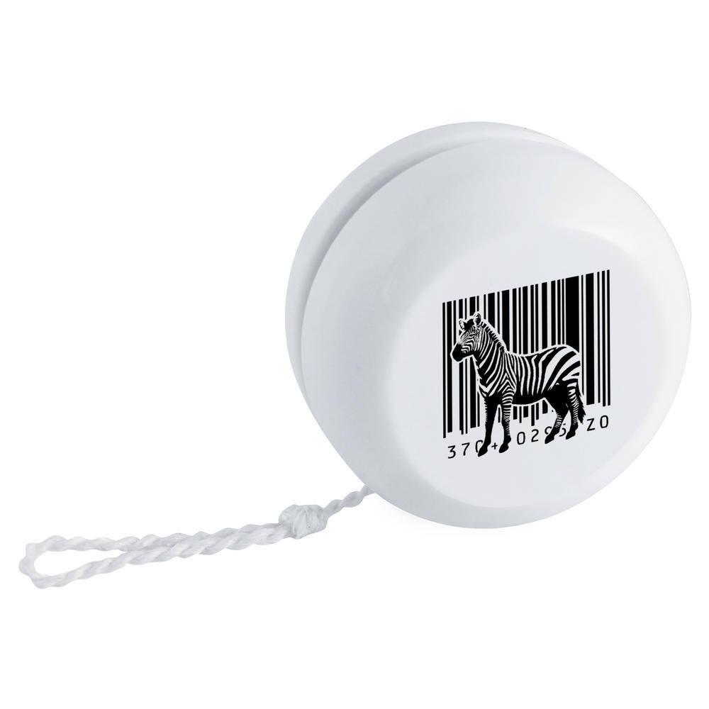 'Barcode Zebra Stripes' Retro Style Yo-Yo (YY00042865)