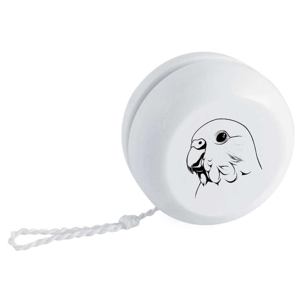'Budgie Side View' Retro Style Yo-Yo (YY00043045)