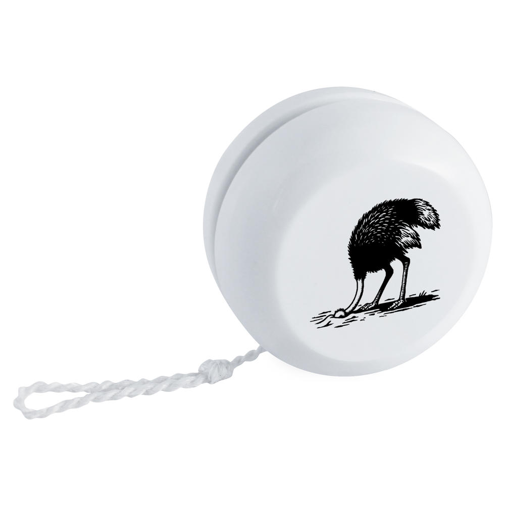 'Ostrich With Head In Sand' Retro Style Yo-Yo (YY00043657)