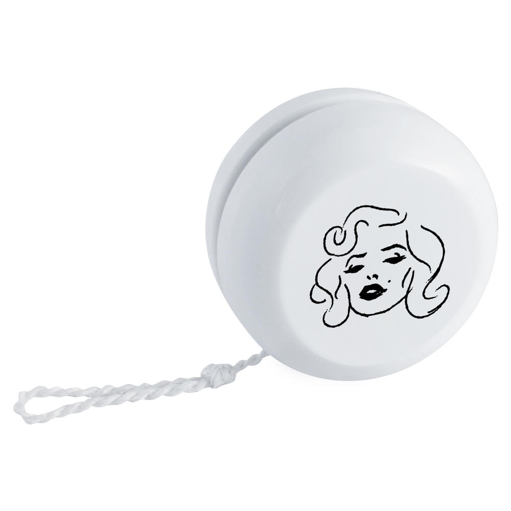 'Woman Face' Retro Style Yo-Yo (YY00044468)