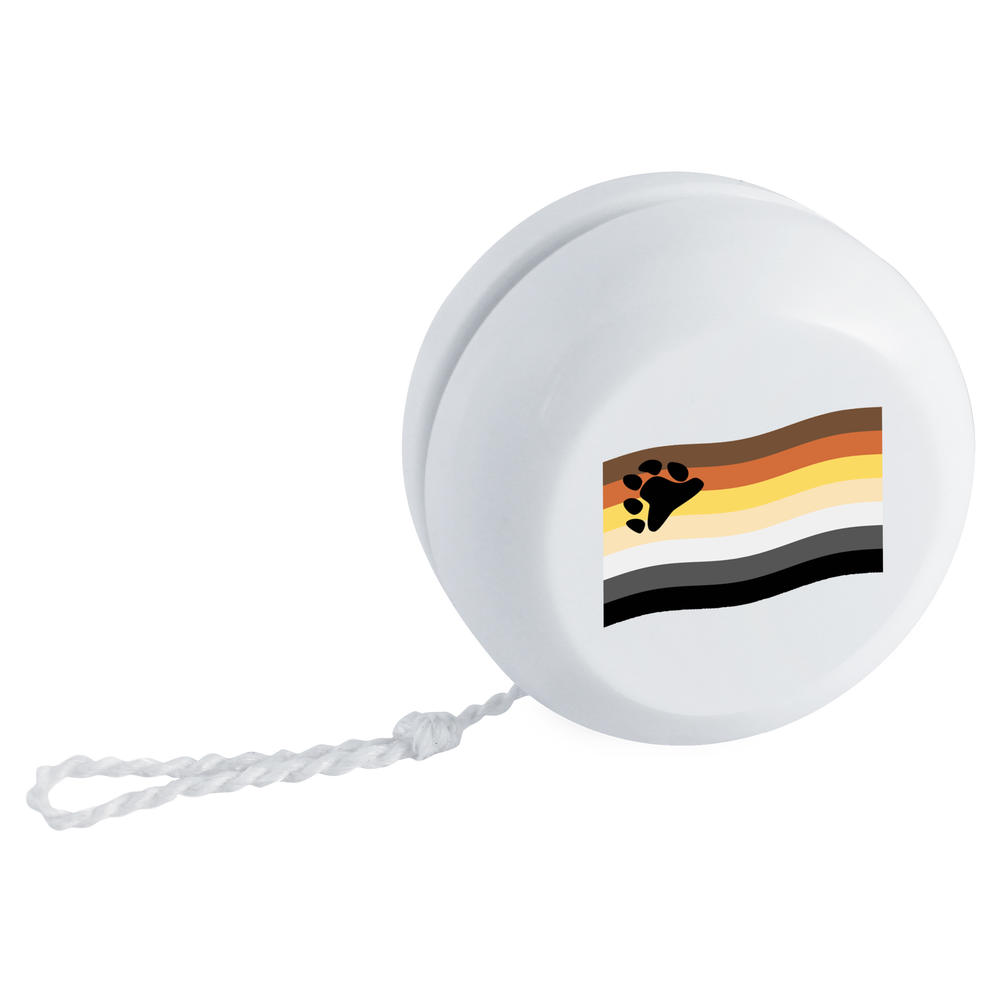 'Waving Bear Flag' Retro Style Yo-Yo (YY00044838)