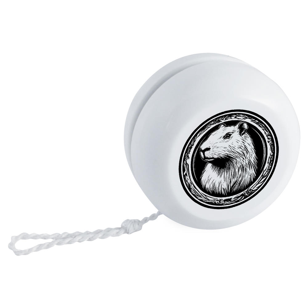'Capybara in Circle Frame' Retro Style Yo-Yo (YY00045856)