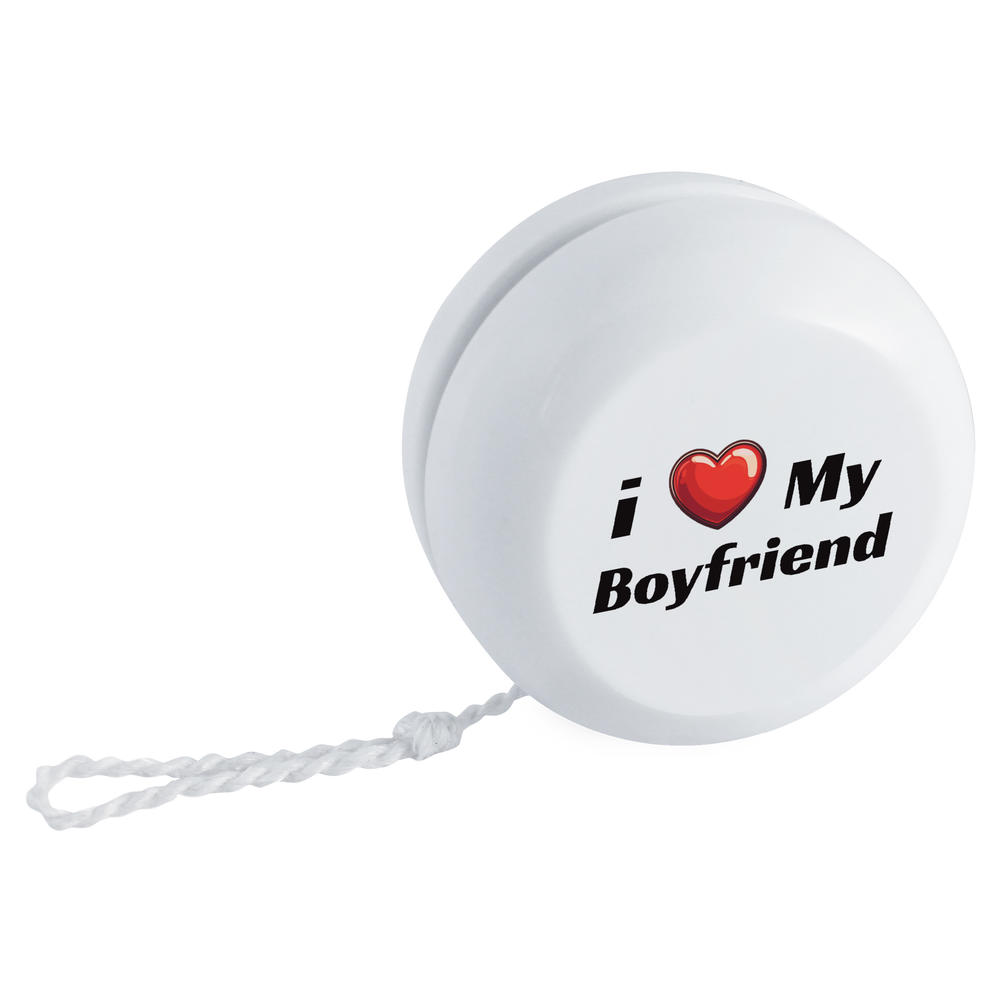 'I Love My Boyfriend' Retro Style Yo-Yo (YY00046132)