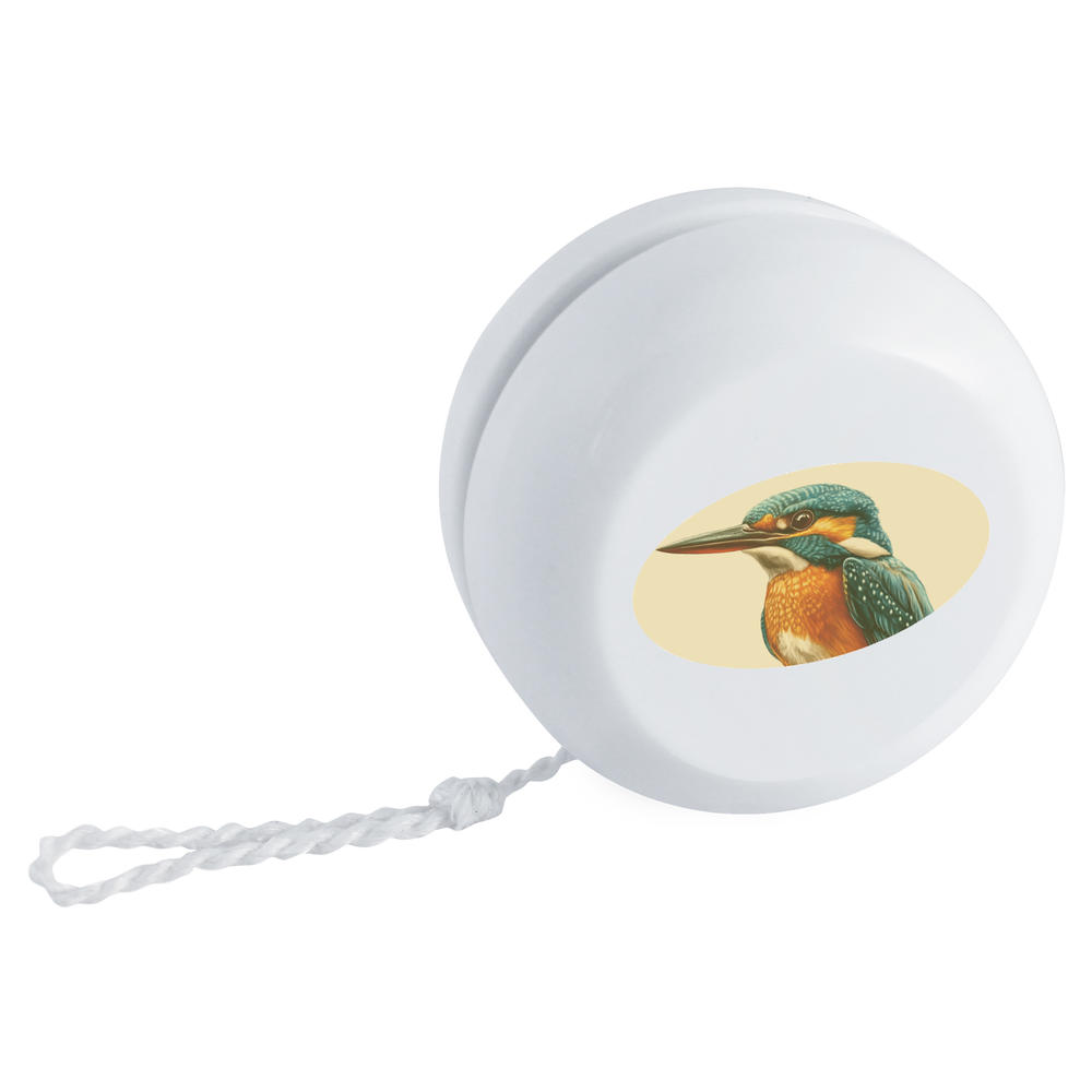 'Kingfisher Portrait' Retro Style Yo-Yo (YY00046145)